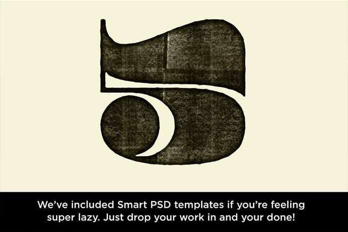 Analog Ink Foundry | Vintage & Grunge Photoshop Brushes, Texture and Templates - Image 11