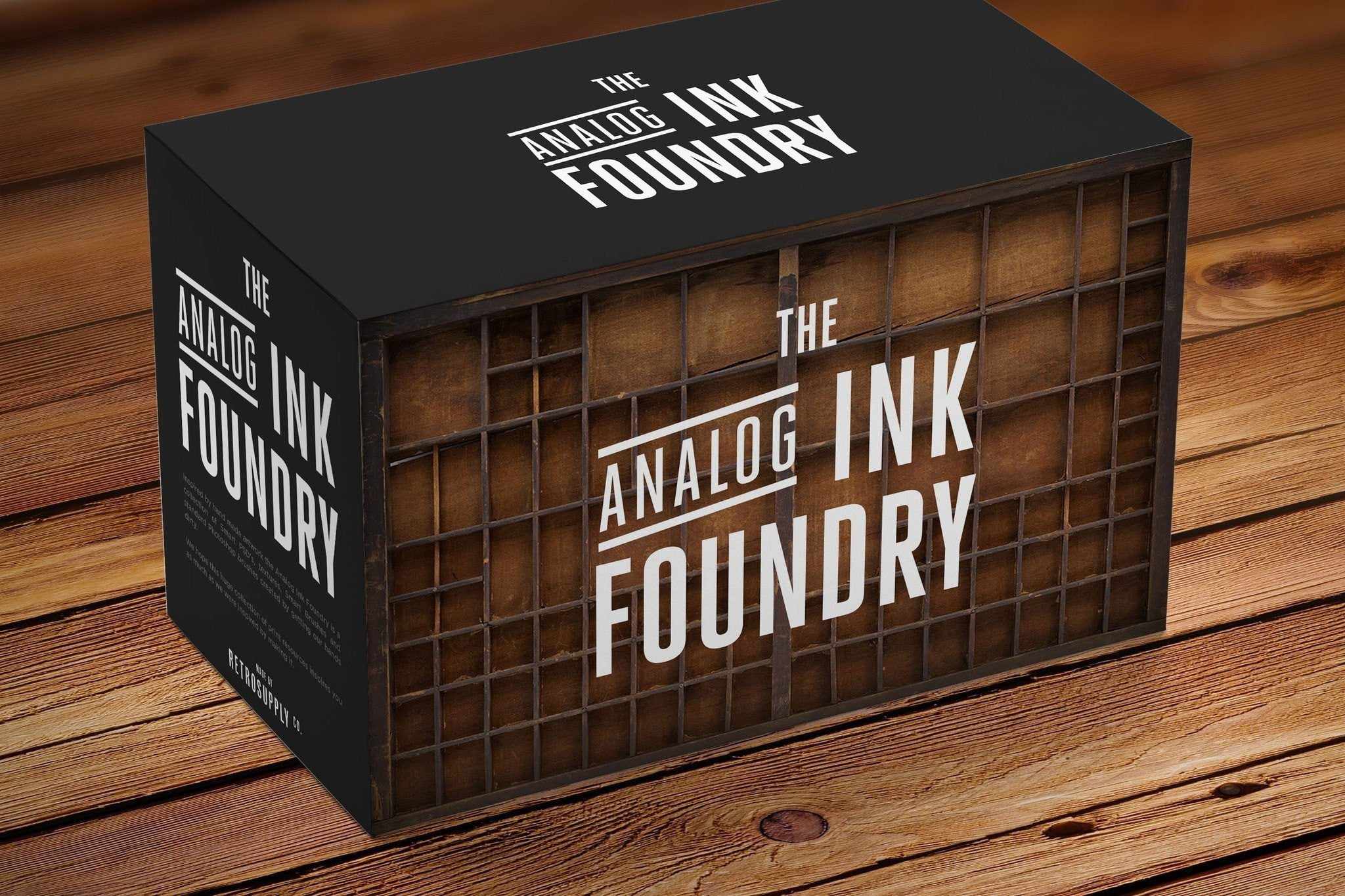 Analog Ink Foundry | Vintage & Grunge Photoshop Brushes, Texture and Templates - Image 12