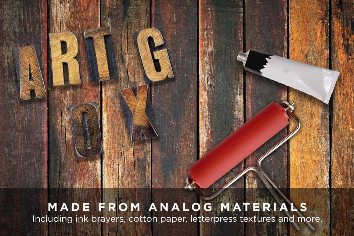 Analog Ink Foundry | Vintage & Grunge Photoshop Brushes, Texture and Templates - Image 18