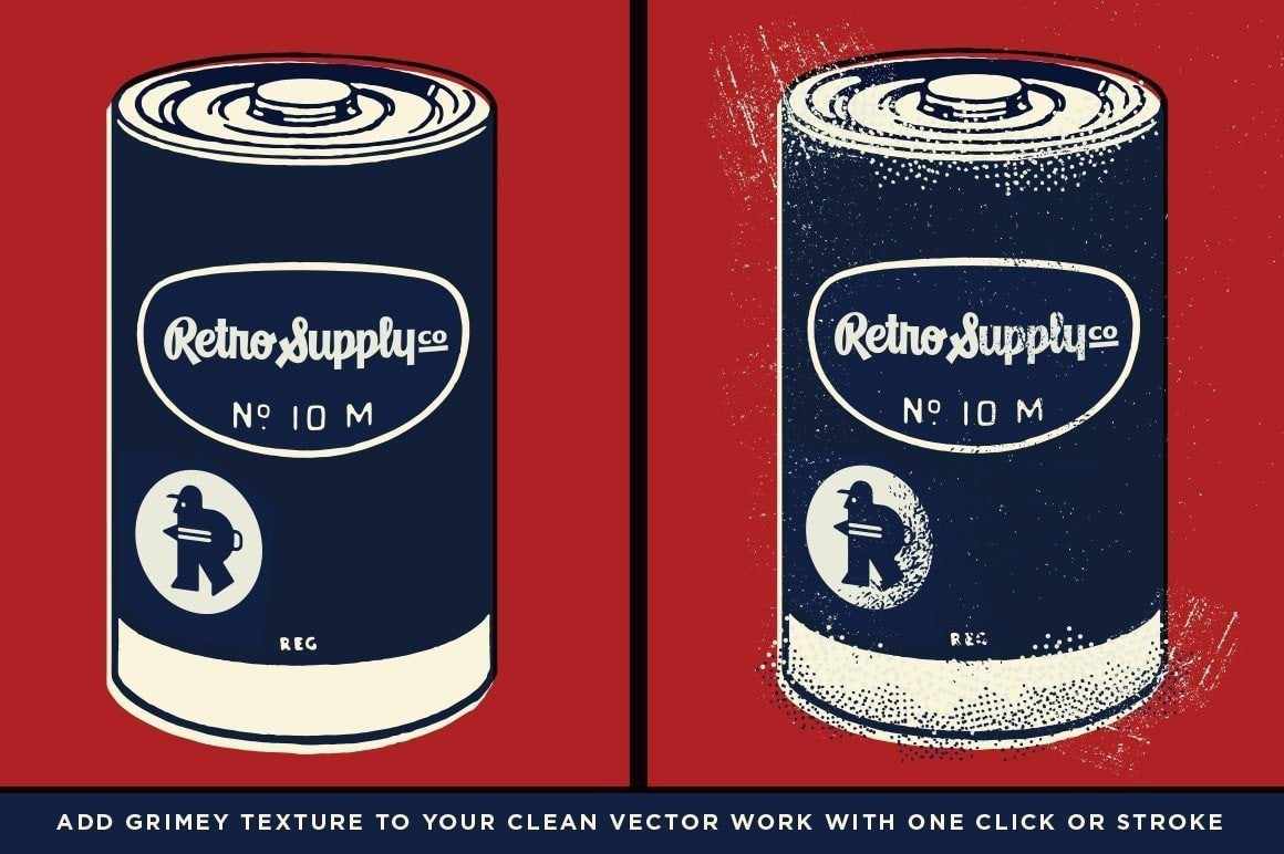 Battery Acid Vector Brushes for Adobe Illustrator - Image 3