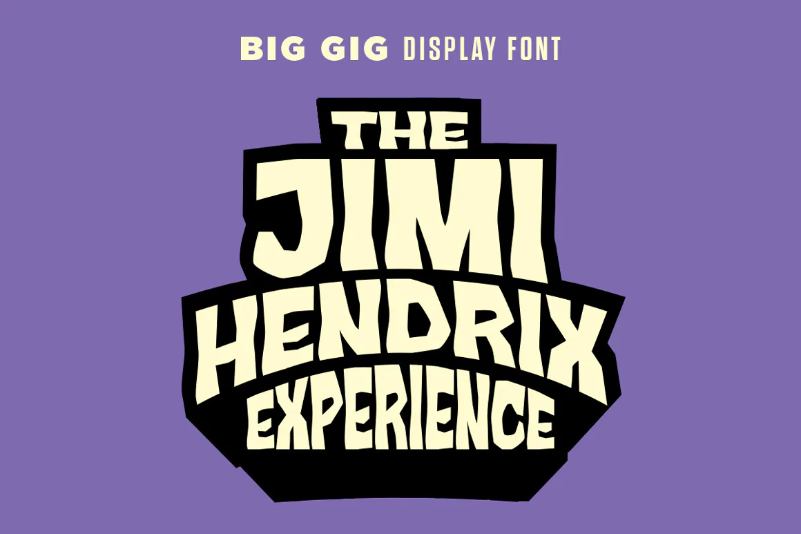 Big Gig Display Font - Image 5