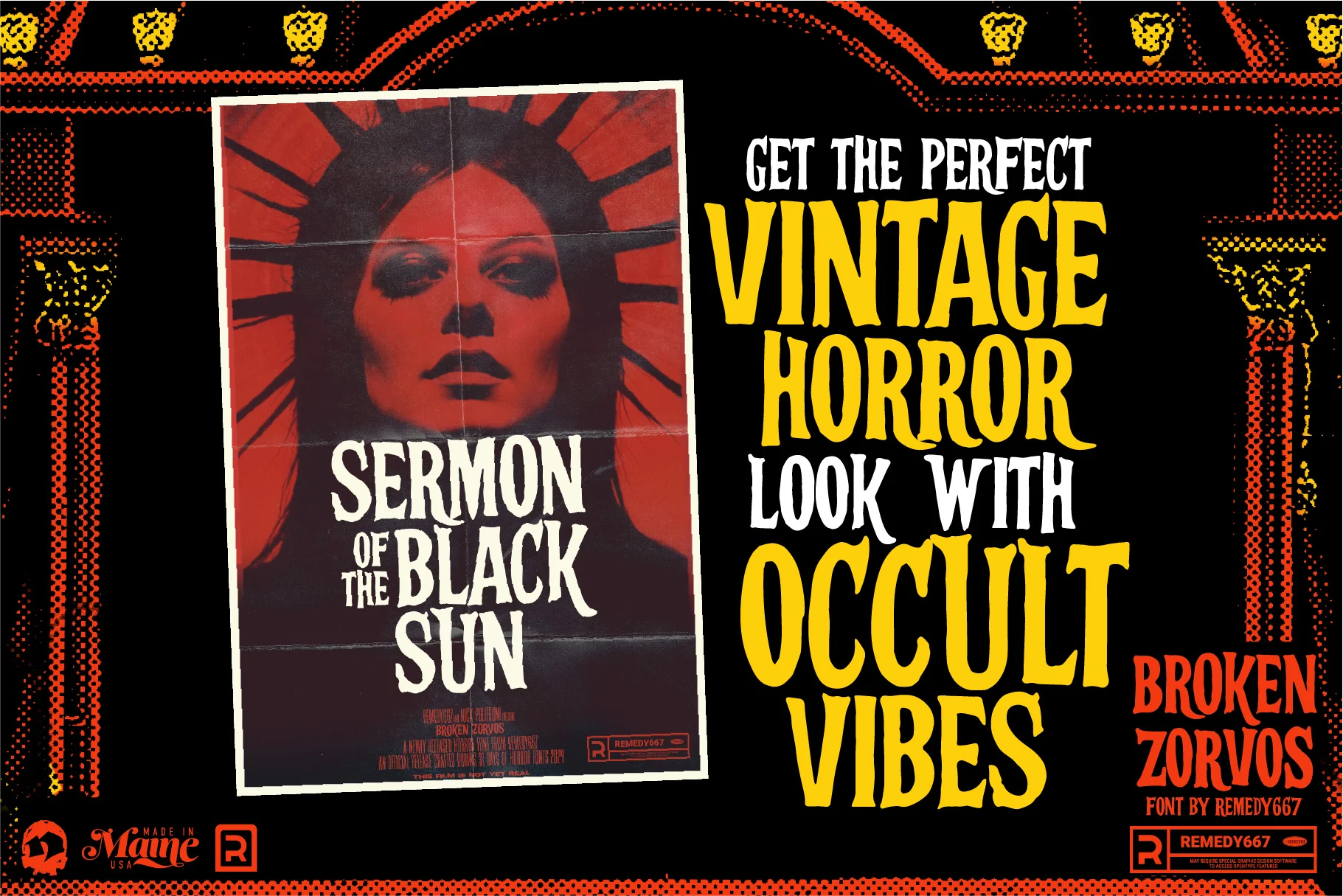 Bikini Bloodshed Horror Font Bundle - Image 12