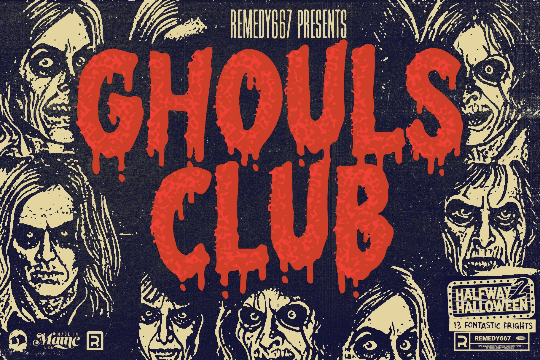 Bikini Bloodshed Horror Font Bundle - Image 14