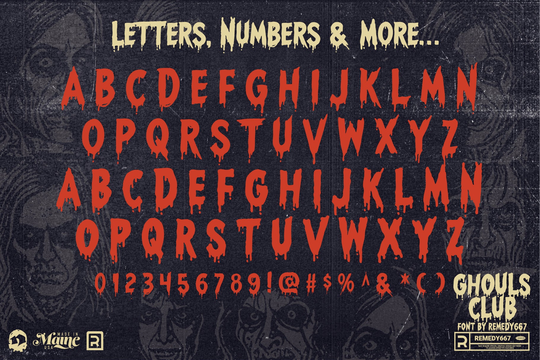 Bikini Bloodshed Horror Font Bundle - Image 15