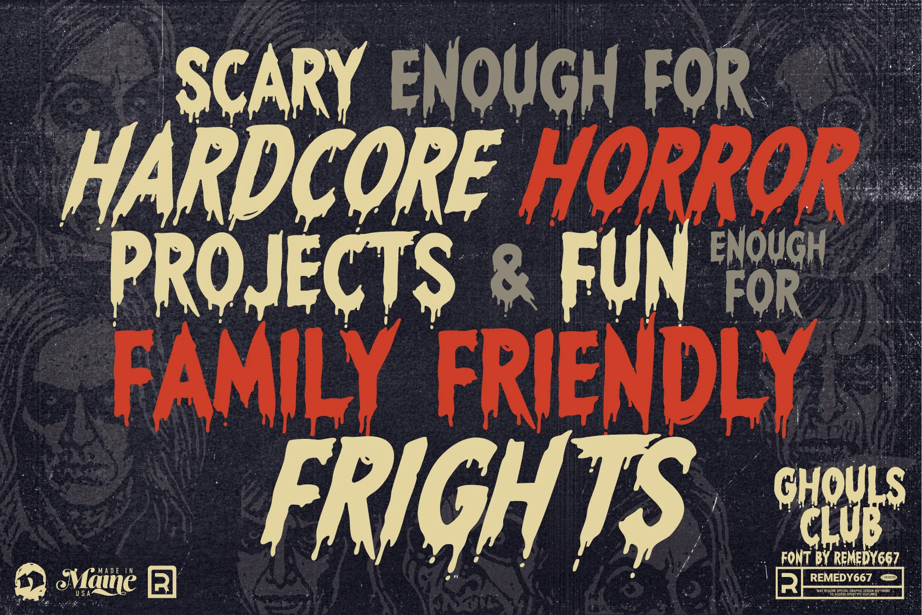 Bikini Bloodshed Horror Font Bundle - Image 17