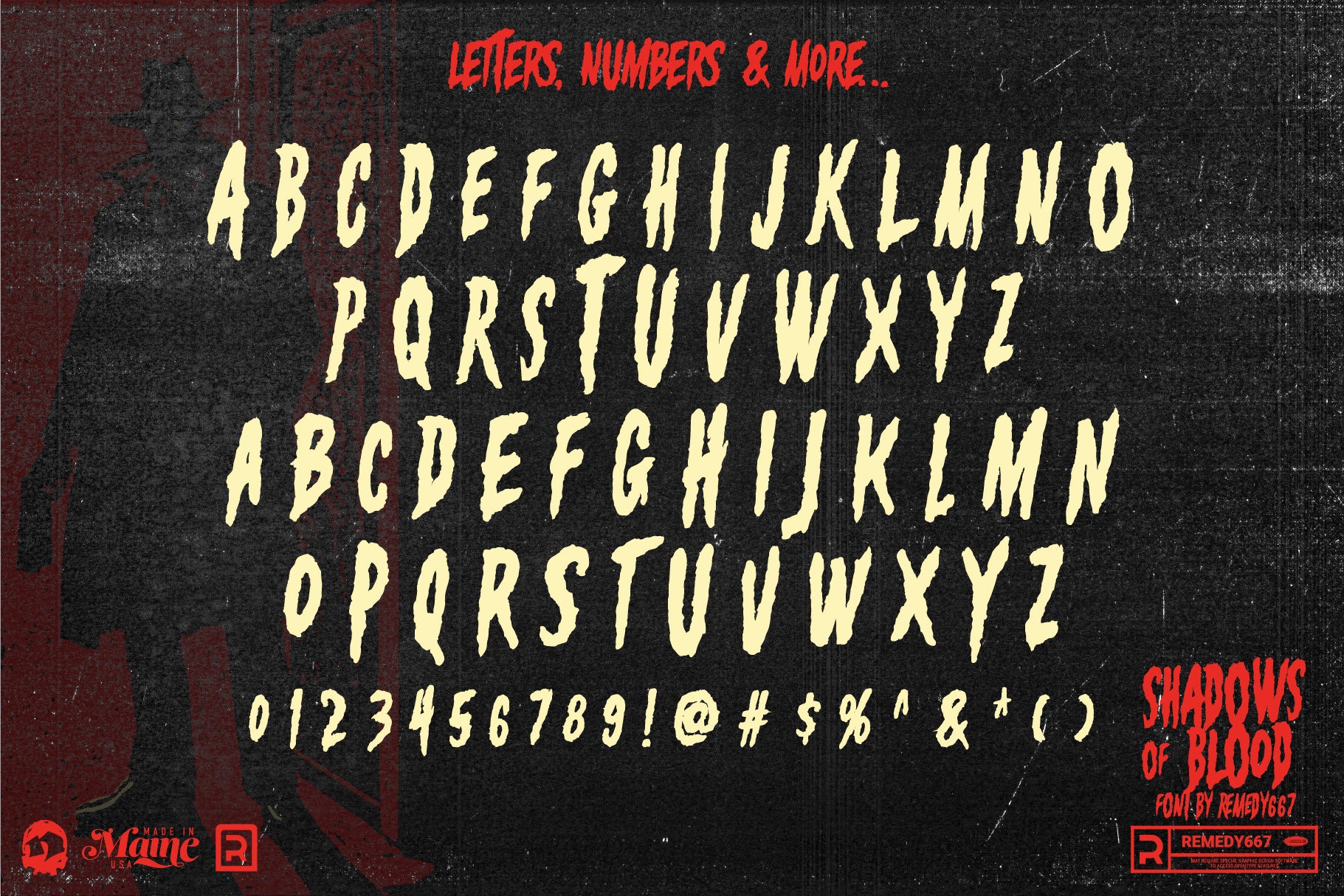 Bikini Bloodshed Horror Font Bundle - Image 25