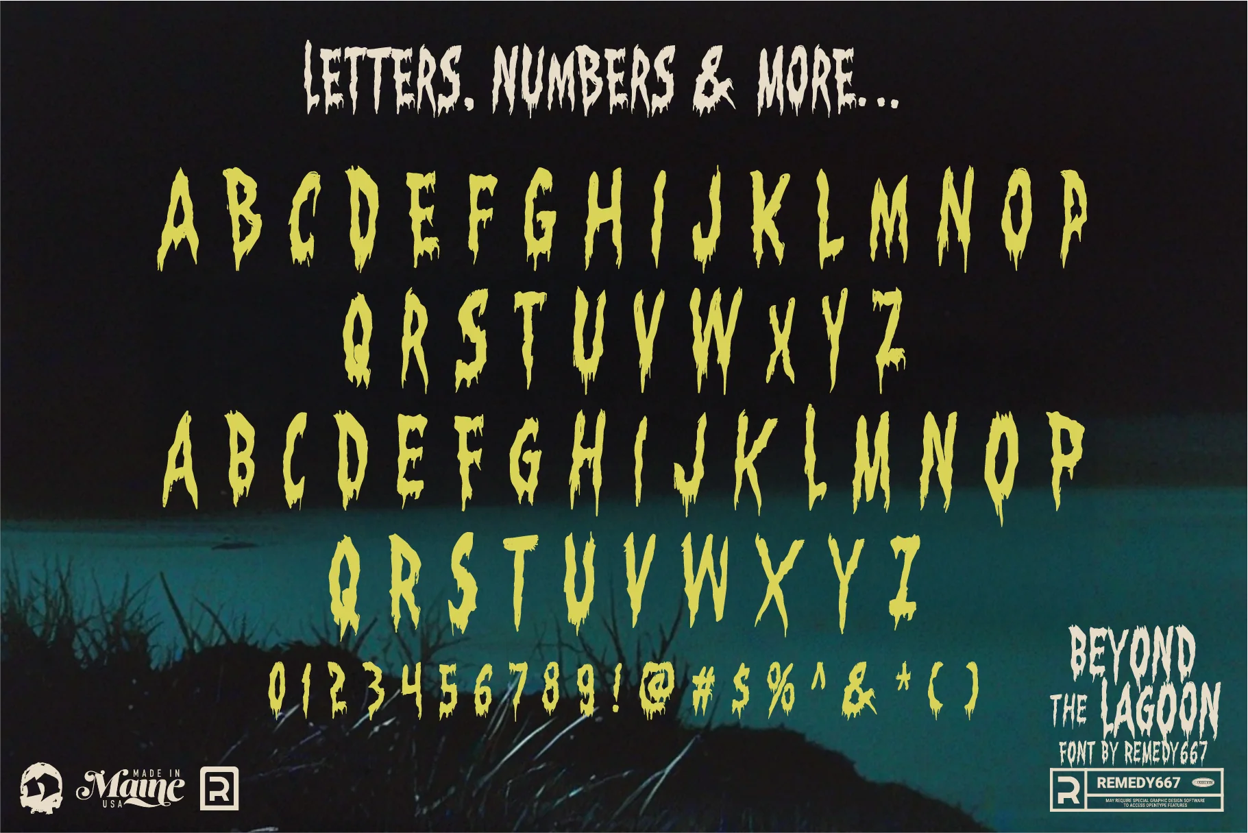 Bikini Bloodshed Horror Font Bundle - Image 4