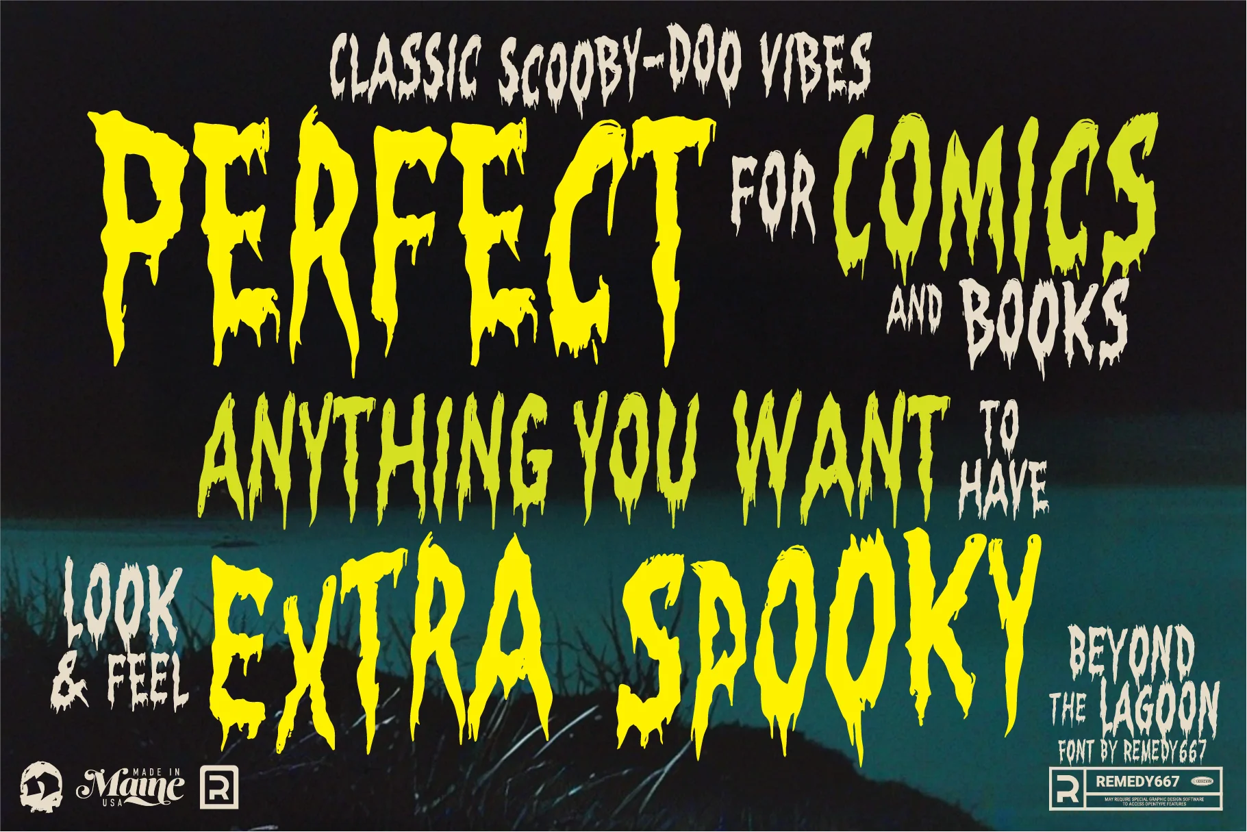 Bikini Bloodshed Horror Font Bundle - Image 5
