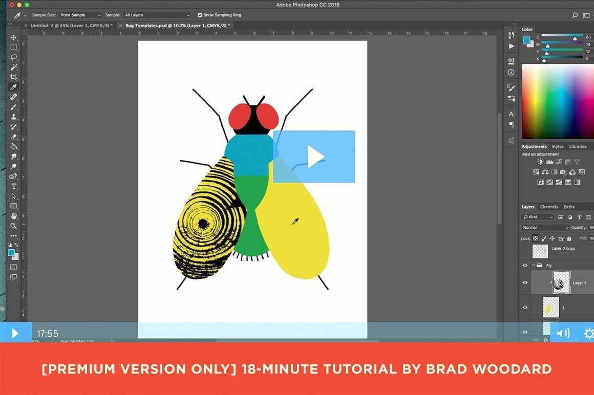 Bug Lab | Nature Texture Brushes for Affinity Designer - Image 11
