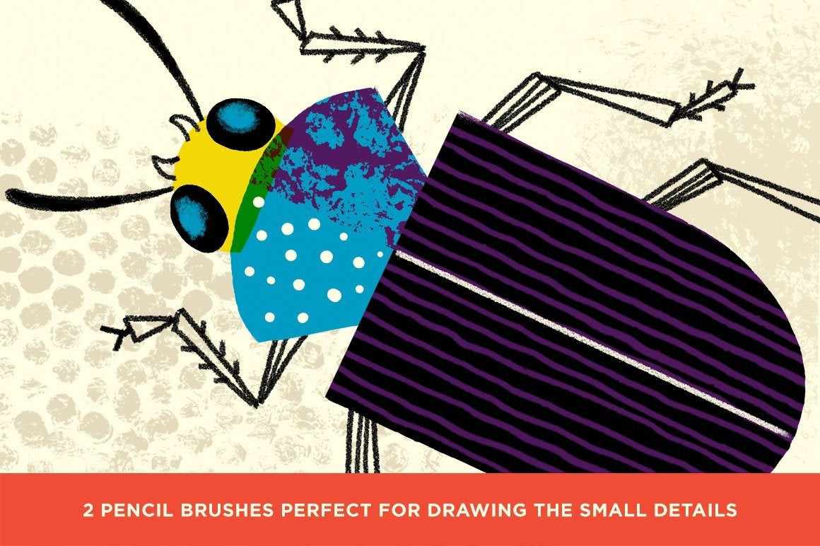 Bug Lab | Nature Texture Brushes for Photoshop - Image 4