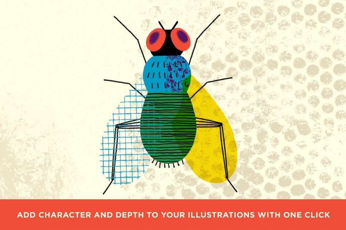 Bug Lab | Nature Texture Brushes for Photoshop - Image 8