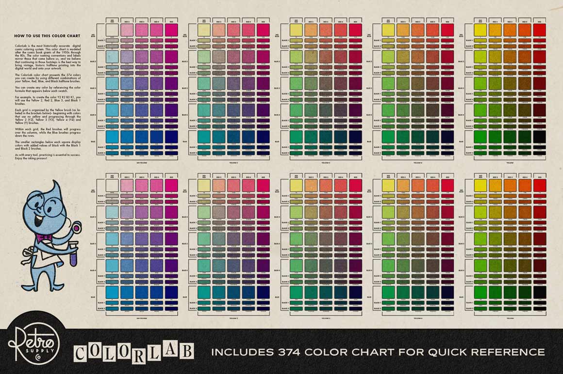 ColorLab Premixed Swatches for Procreate - Image 4