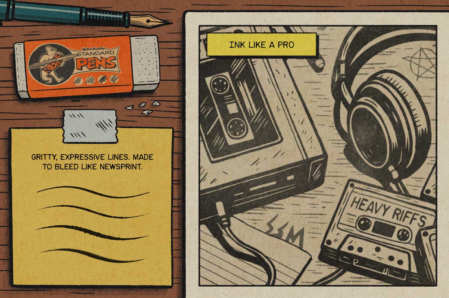 Comic Junkies Toolkit for Procreate - Image 11