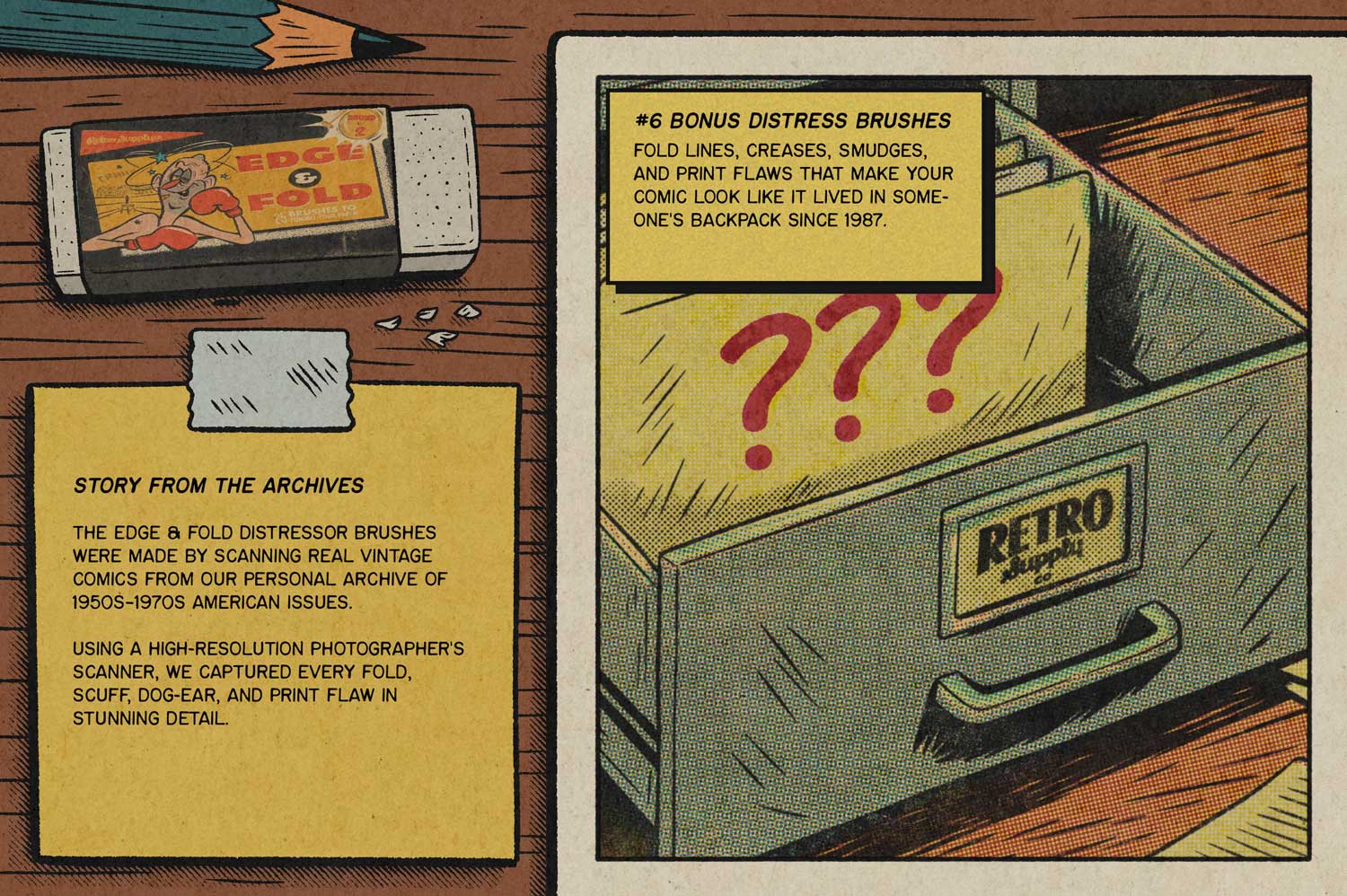 Comic Junkies Toolkit for Procreate - Image 8