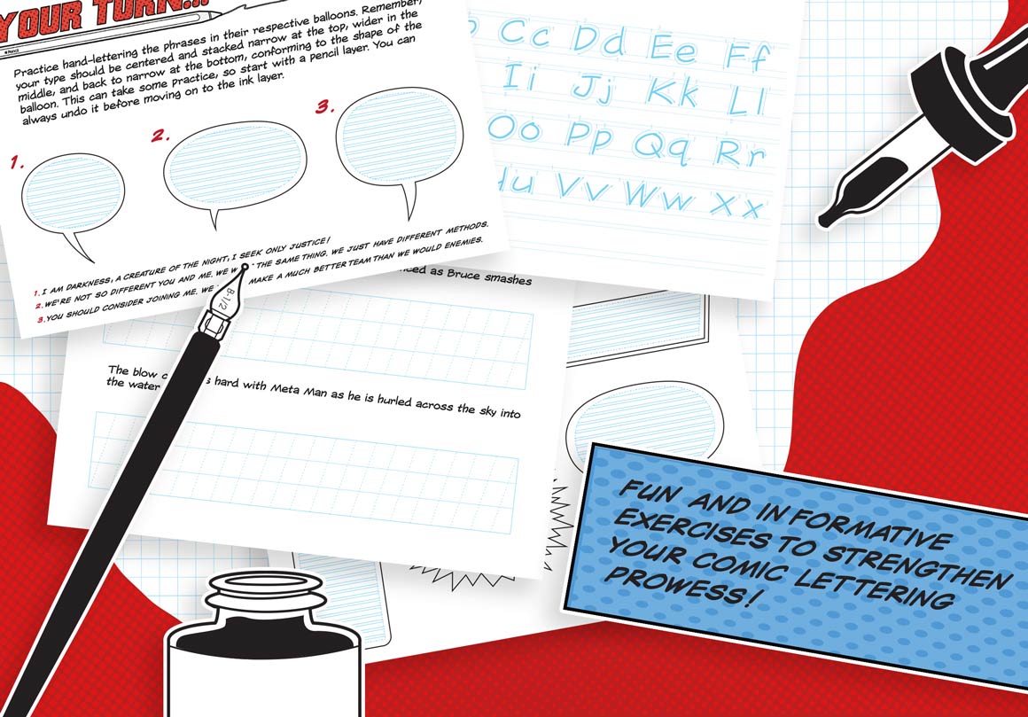 Comic Lettering Masterclass for Photoshop and Illustrator - Image 11