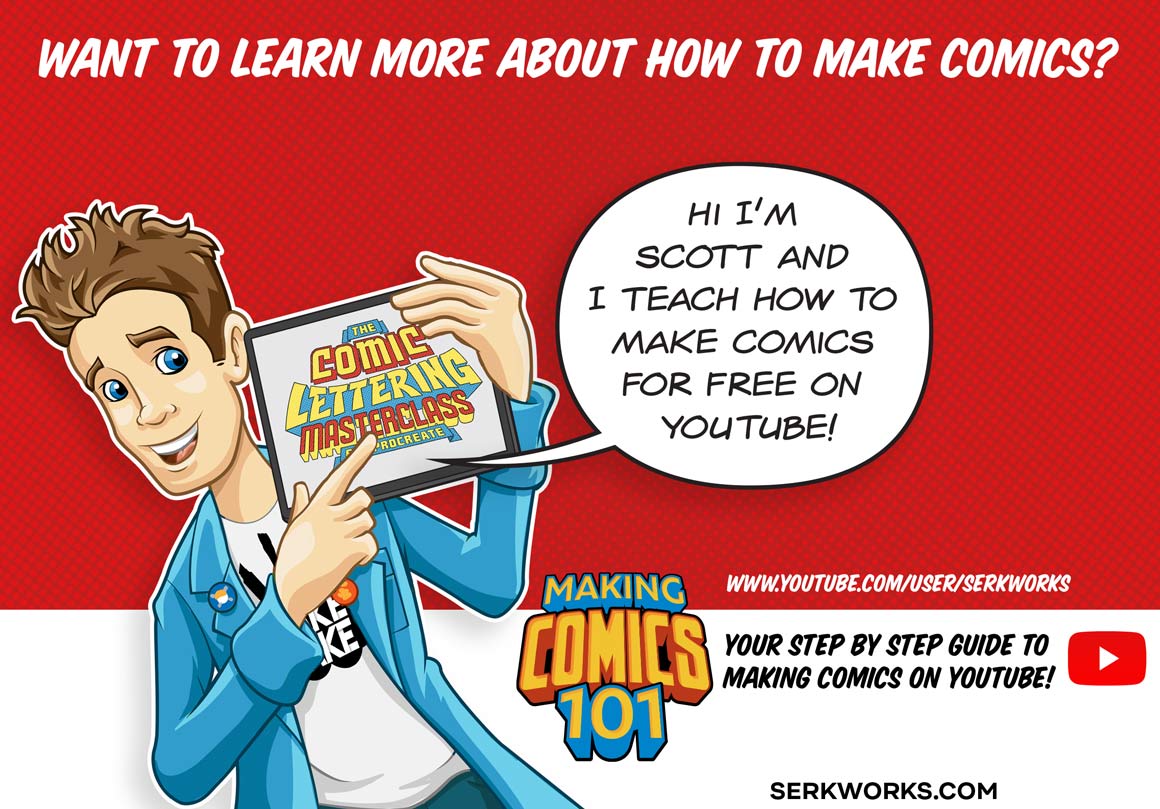 Comic Lettering Masterclass for Procreate - Image 14