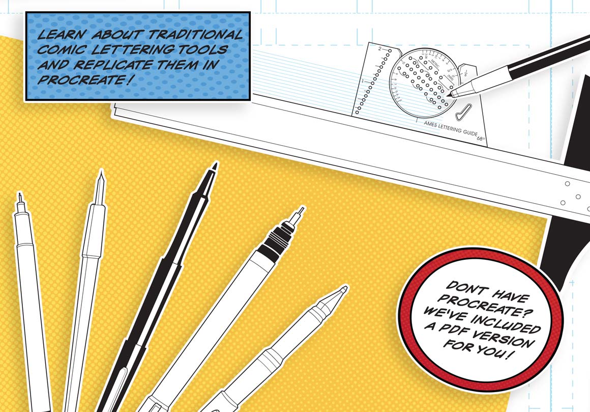 Comic Lettering Masterclass for Procreate - Image 3