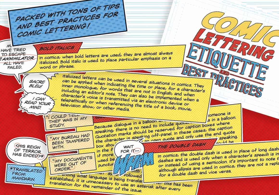 Comic Lettering Masterclass for Procreate - Image 4