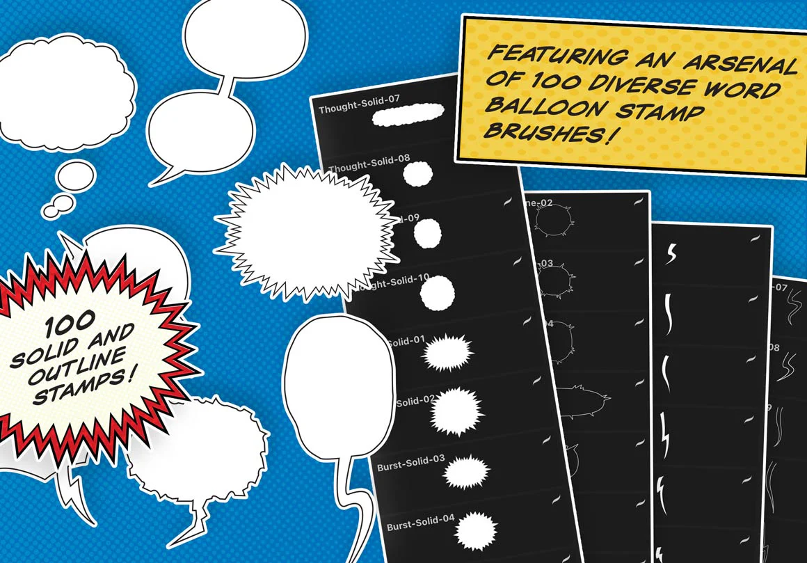 Comic Lettering Masterclass for Procreate - Image 8