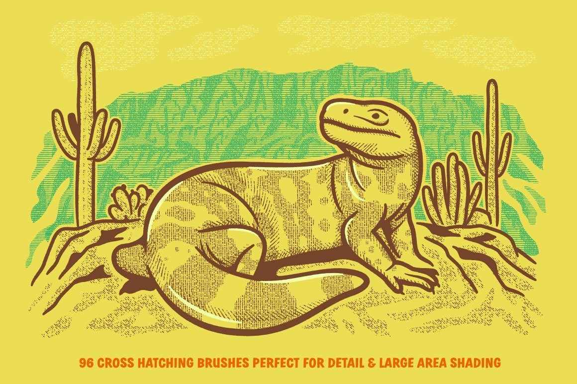 Cross-Country Crosshatchers for Procreate - Image 3