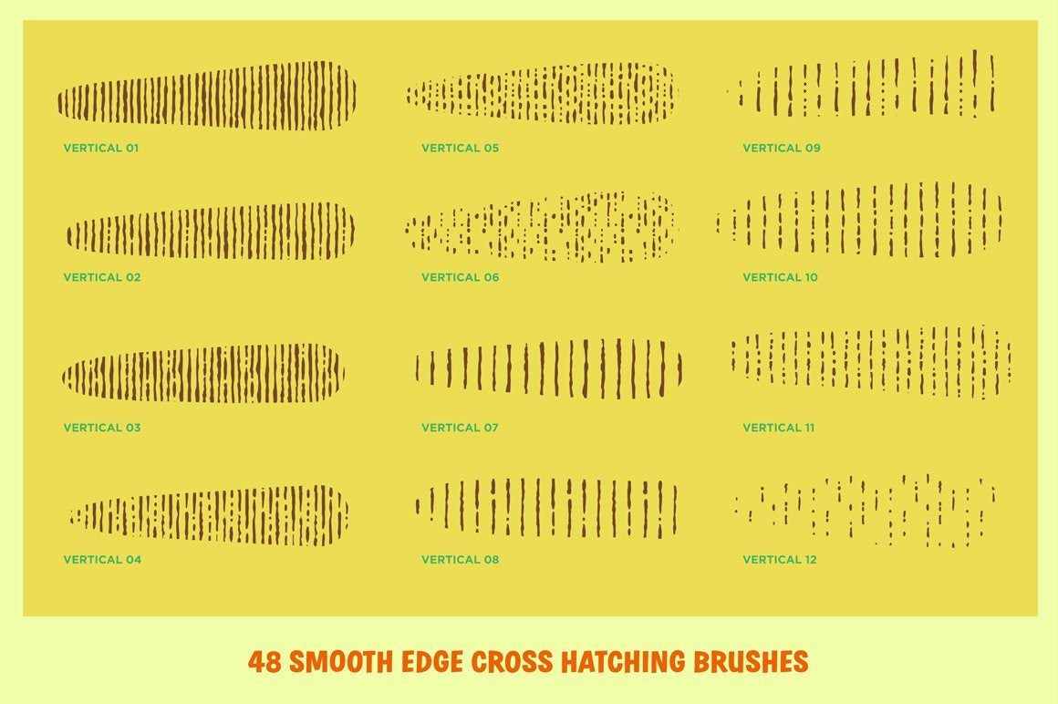 Cross-Country Crosshatchers for Procreate - Image 9