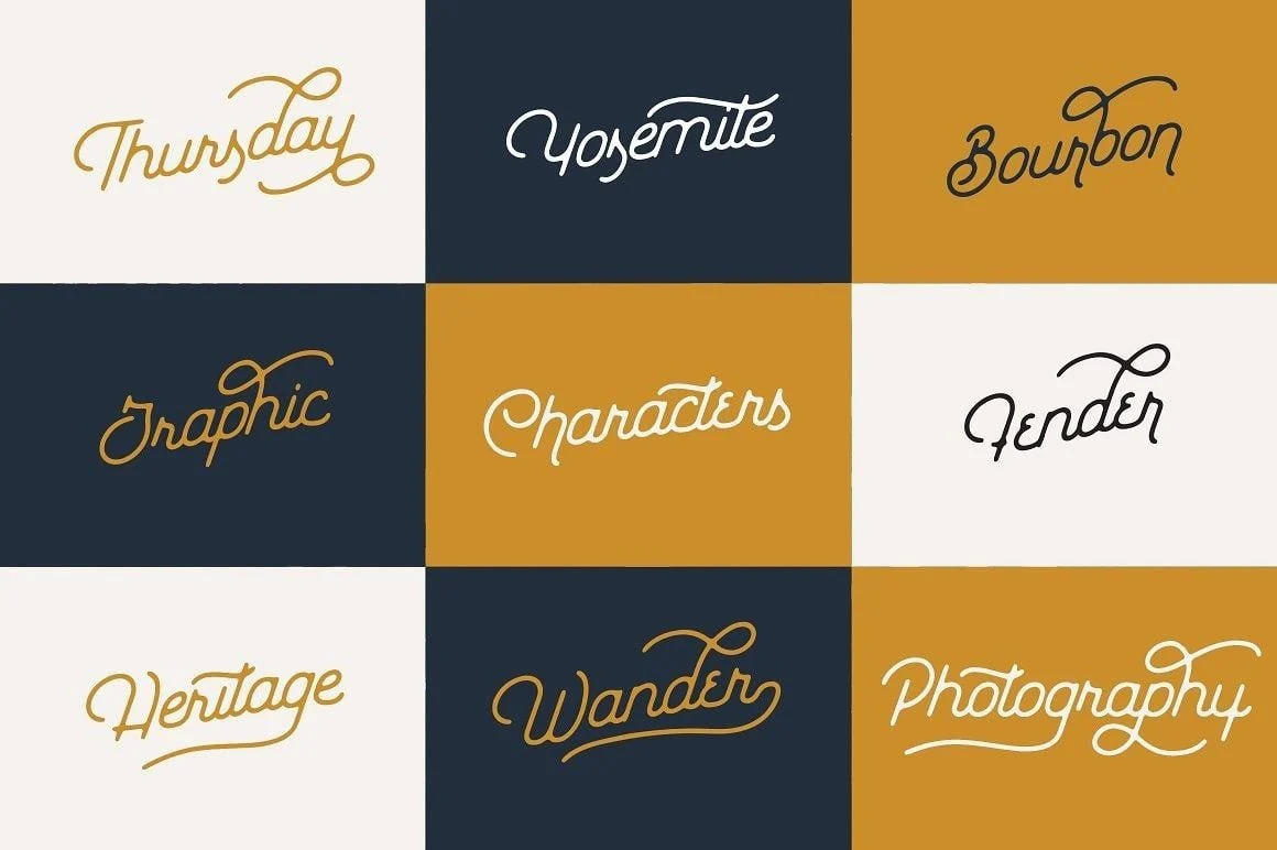 The Curiosities Font Collection - Image 42