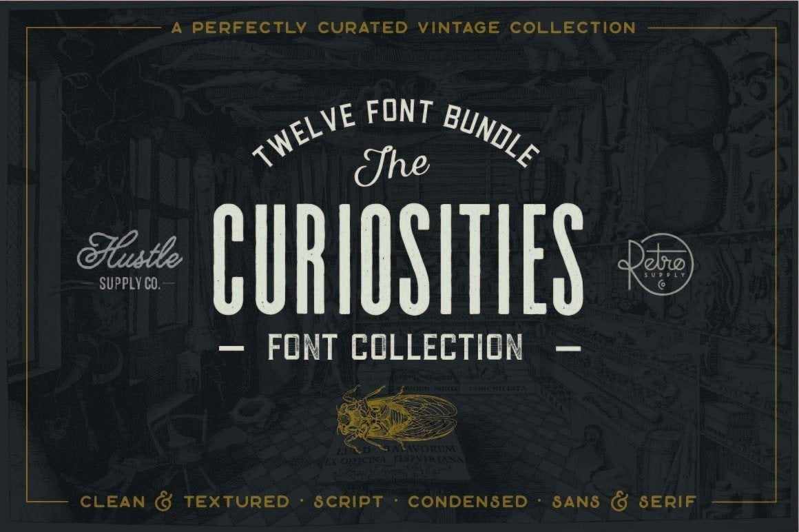 The Curiosities Font Collection - Image 55