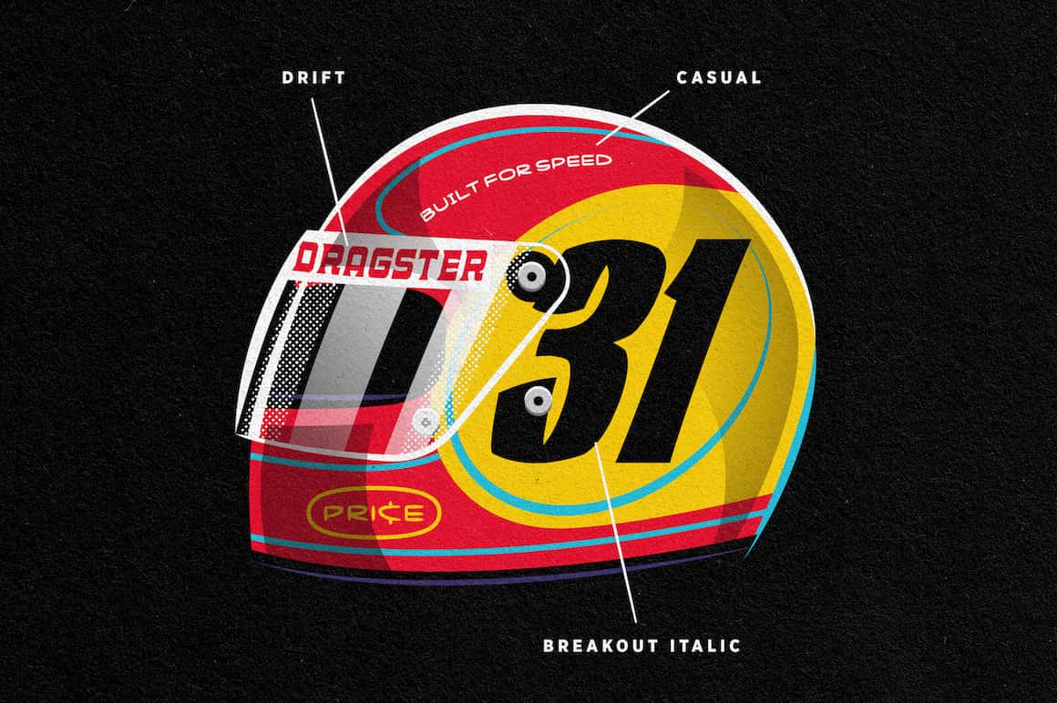 Dragster Display Fonts - Image 11