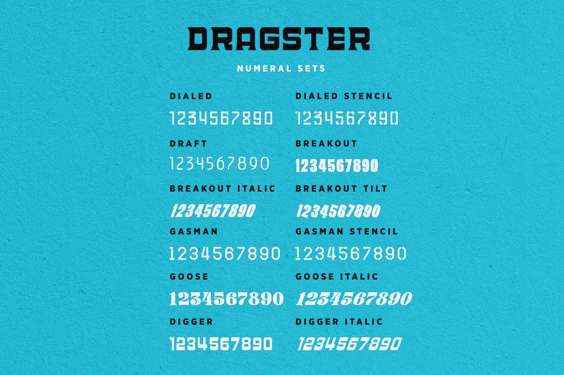 Dragster Display Fonts - Image 13