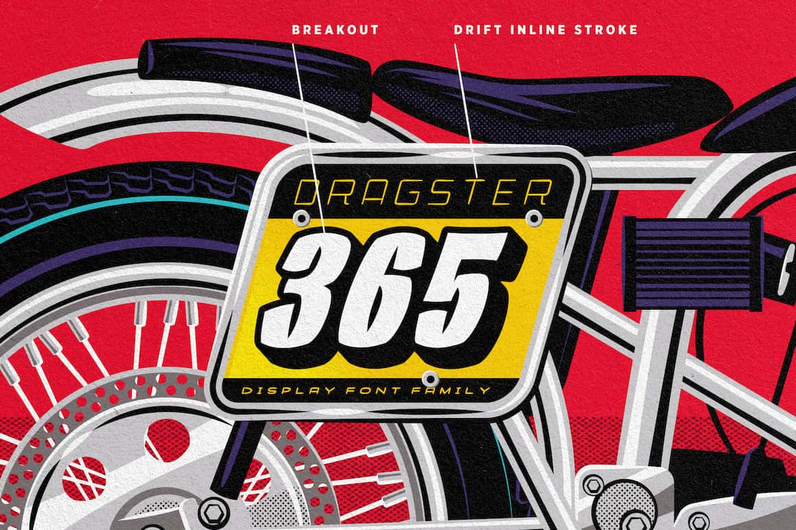 Dragster Display Fonts - Image 19