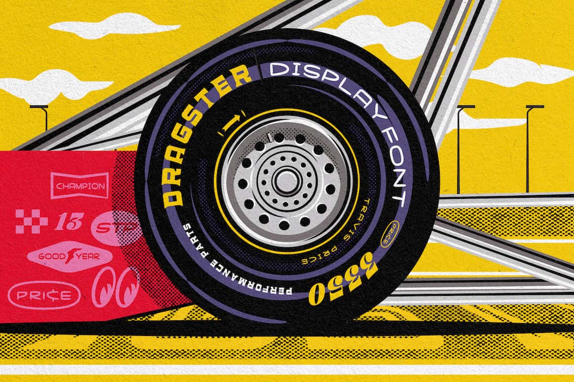Dragster Display Fonts - Image 21