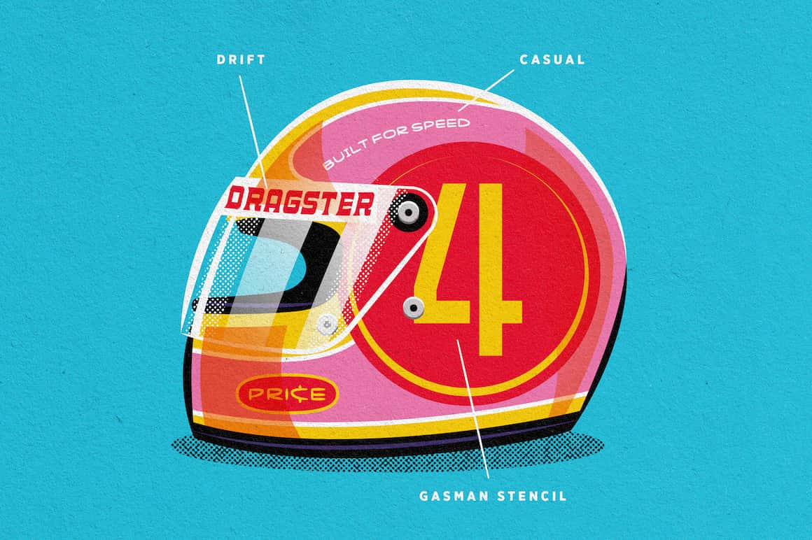 Dragster Display Fonts - Image 23