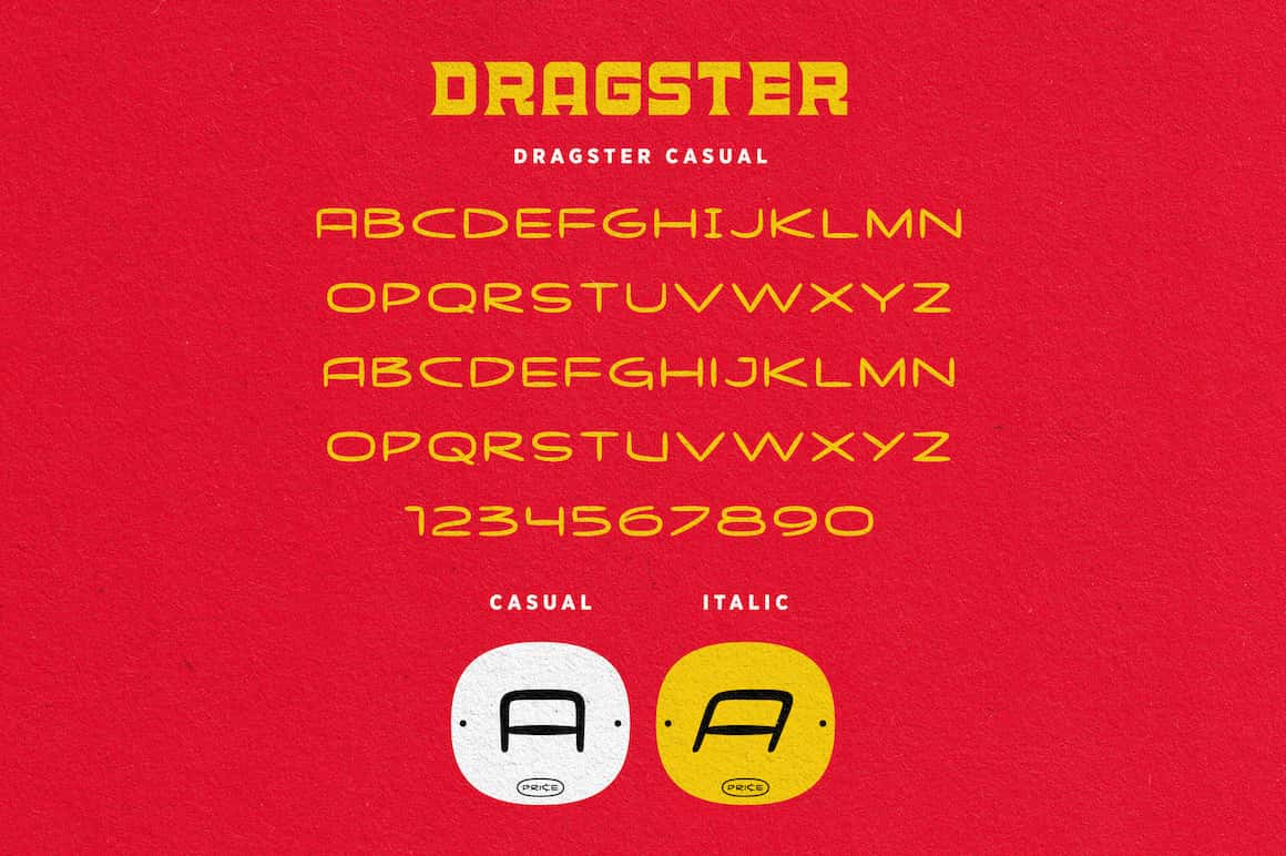 Dragster Display Fonts - Image 4