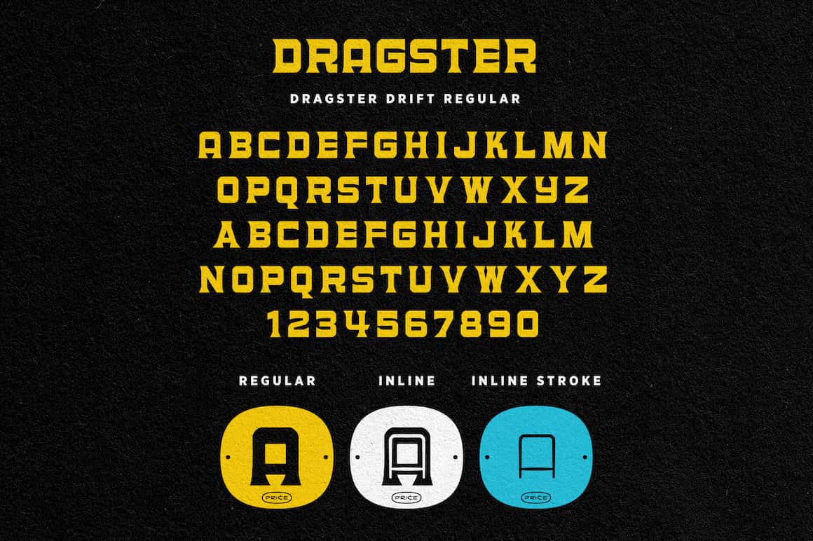 Dragster Display Fonts - Image 7