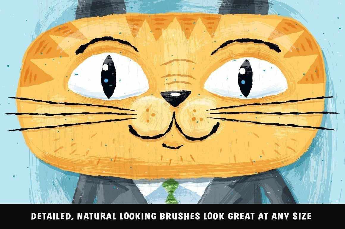 Dragstrip | Illustrator Brush Kit by Von Glitschka for Adobe Illustrator - Image 3