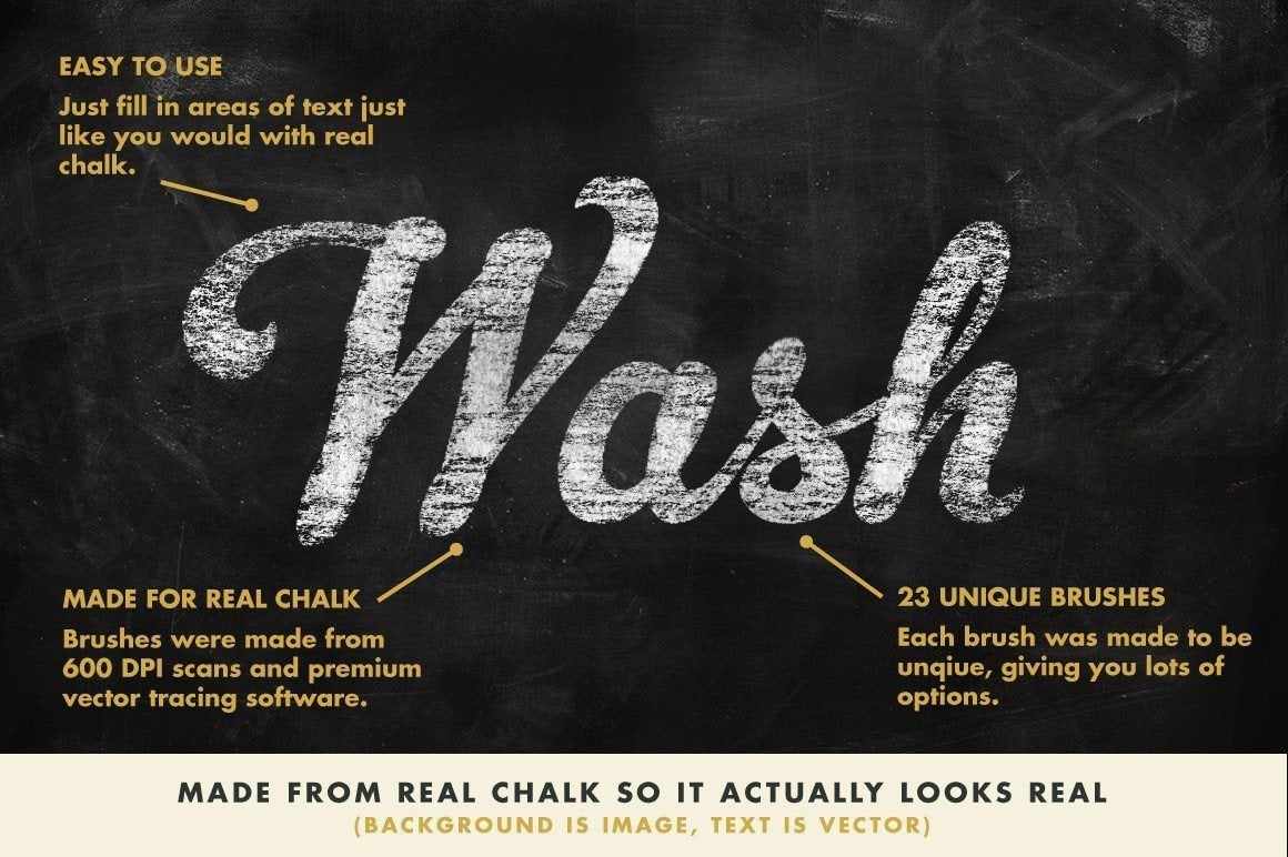 DryGoods | Chalk Brushes for Adobe Illustrator - Image 4