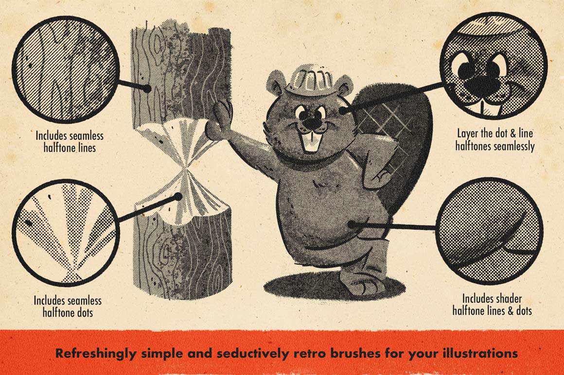 DupliTone Halftone Brushes for Affinity - Image 3