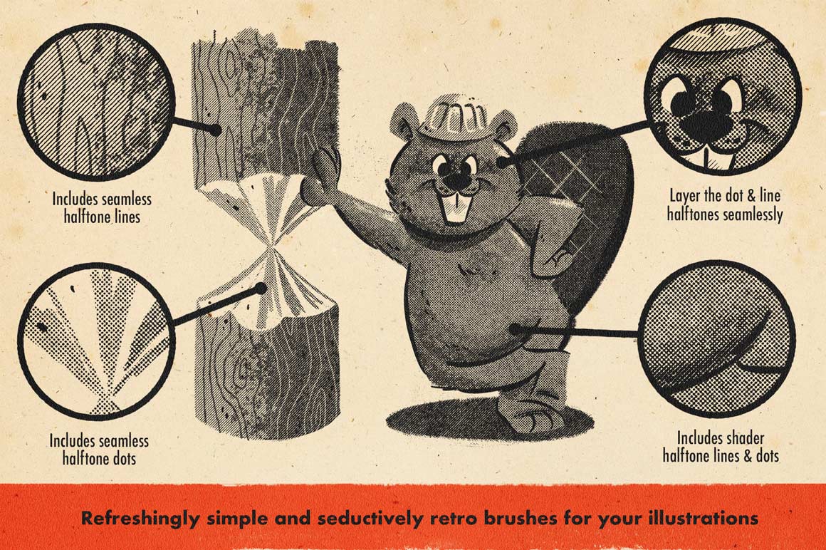 DupliTone Halftone Brushes for Clip Studio Paint - Image 3