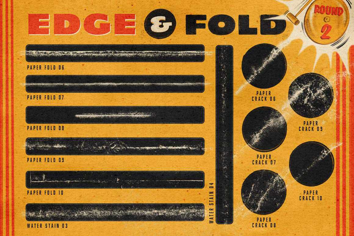 Edge & Fold Distressor Brushes Vol. 2 for Procreate - Image 3