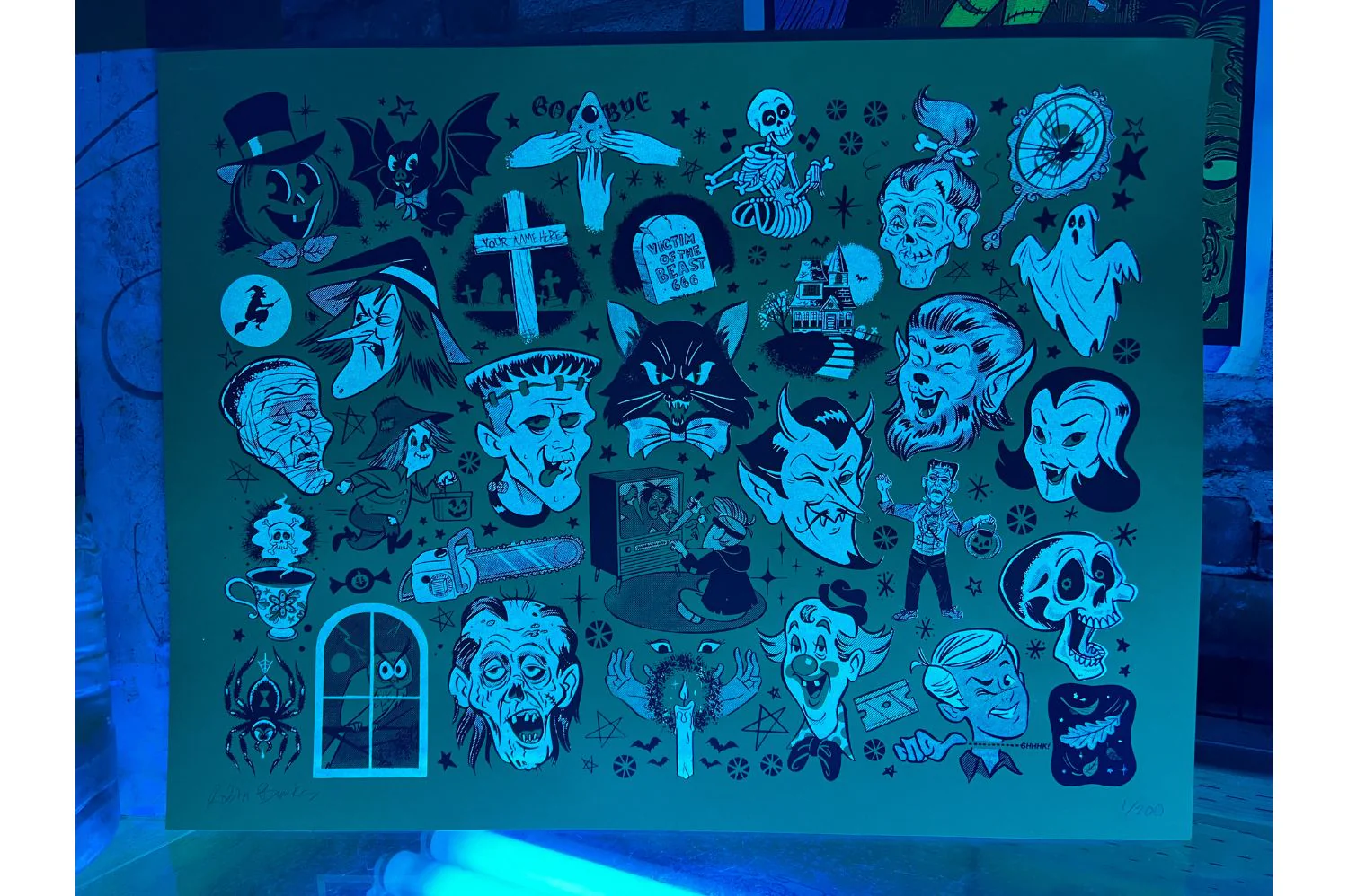 Fright-Fall 5th Anniversary Poster - Image 5