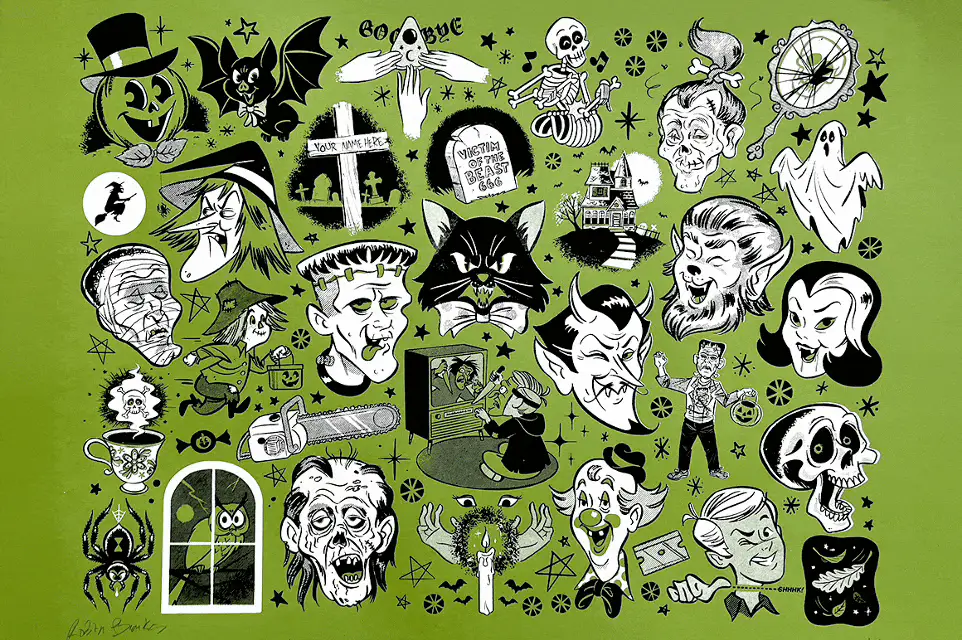 Fright-Fall 5th Anniversary Poster - Image 7