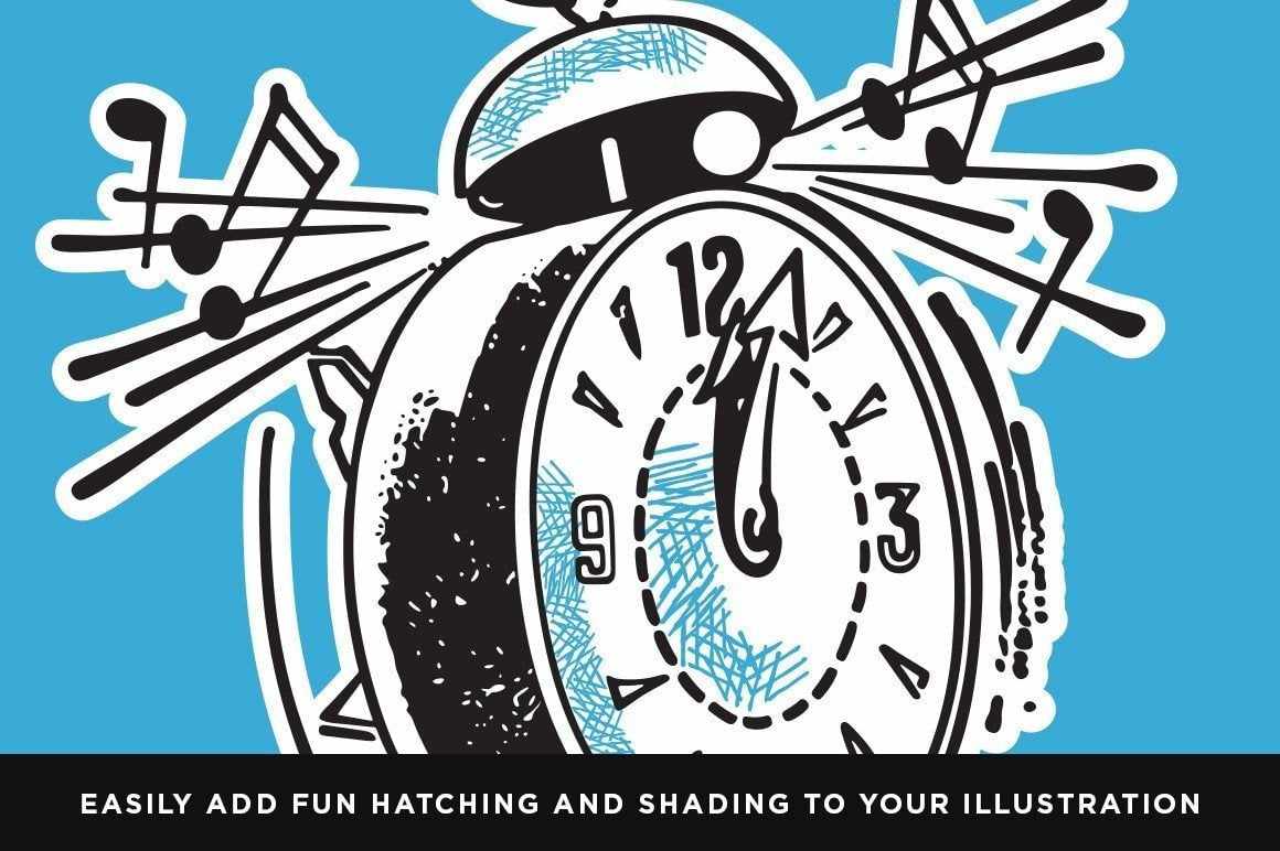 Garage Grime Vector Brush Bundle for Adobe Illustrator - Image 11