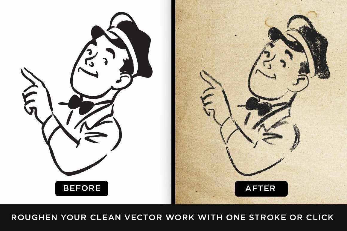 Garage Grime Vector Brush Bundle for Adobe Illustrator - Image 17