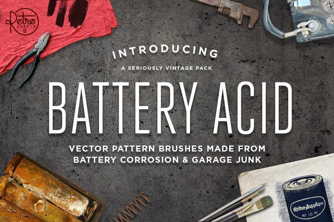 Garage Grime Vector Brush Bundle for Adobe Illustrator - Image 20