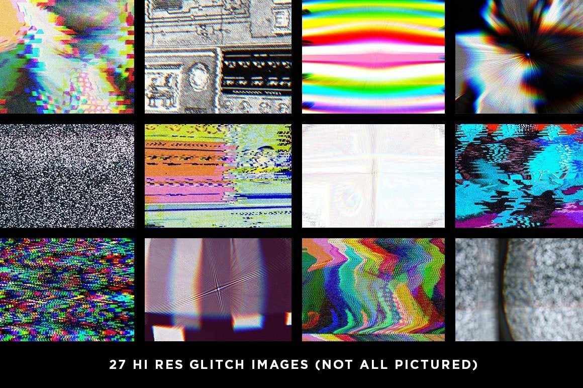 Glitch Effects | Affinity Designer Glitch Bundle - Image 7