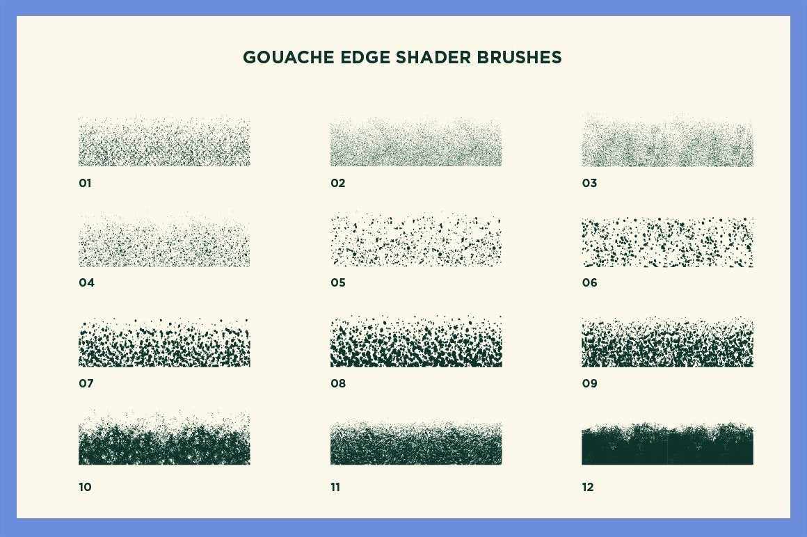 Gouache Shader Brushes for Adobe Illustrator - Image 12