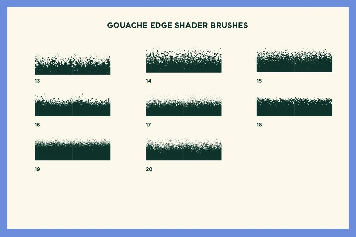 Gouache Shader Brushes for Affinity Designer - Image 13