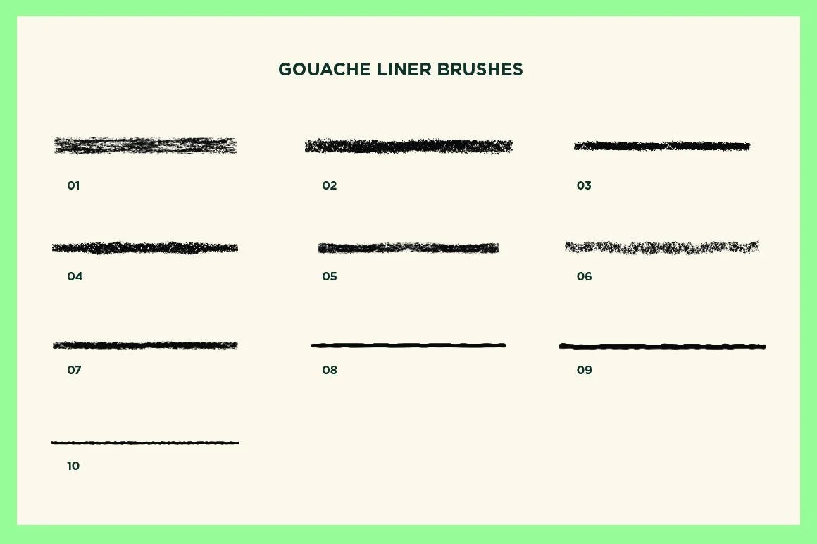 Gouache Shader Brushes for Affinity Designer - Image 9
