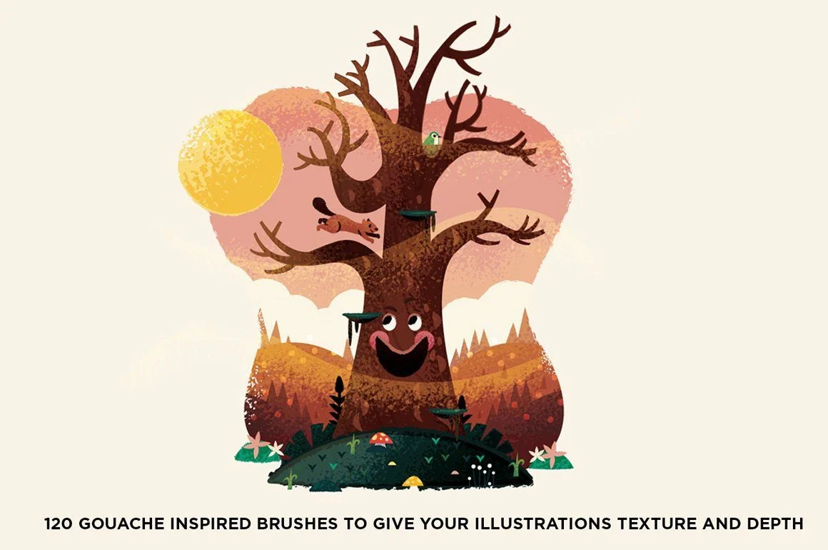 Gouache Shader Brushes for Procreate - Image 6