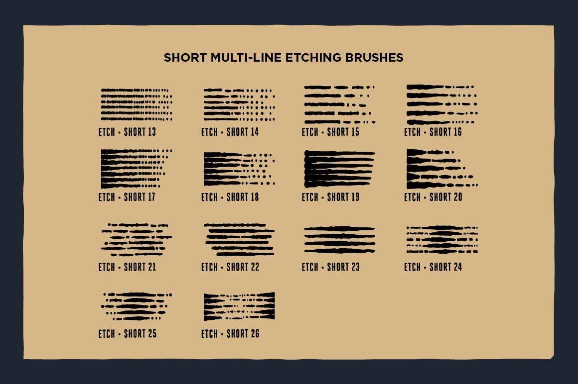 Grave Etcher | Engraving Brushes for Affinity Designer - Image 11